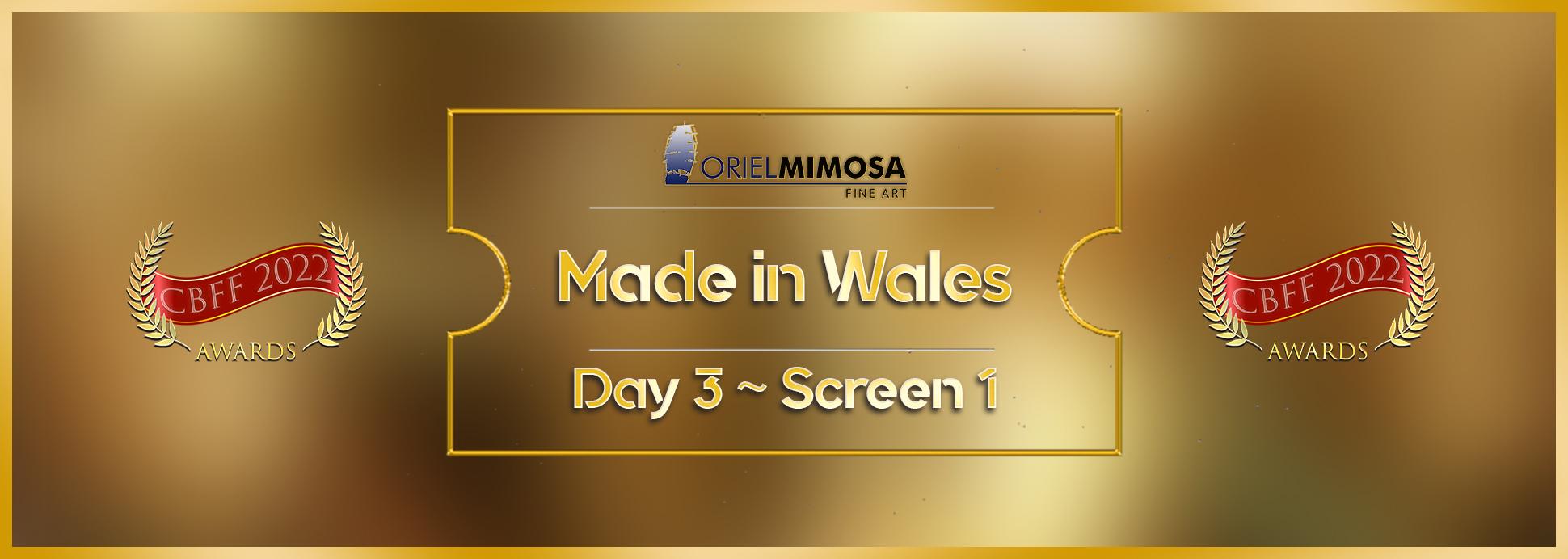 Day 3 Screen 1 Made in Wales