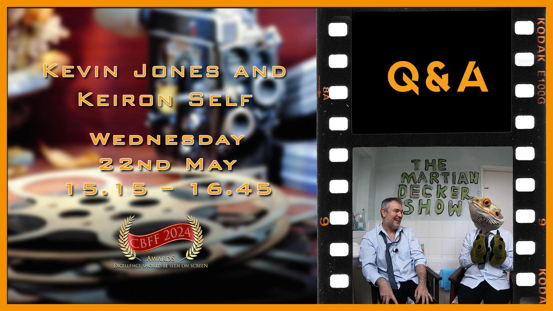 Q&A with Kevin Jones (Director/Co-producer/Writer) and Keiron Self (Co-producer) – ‘The Martin Decker Show’