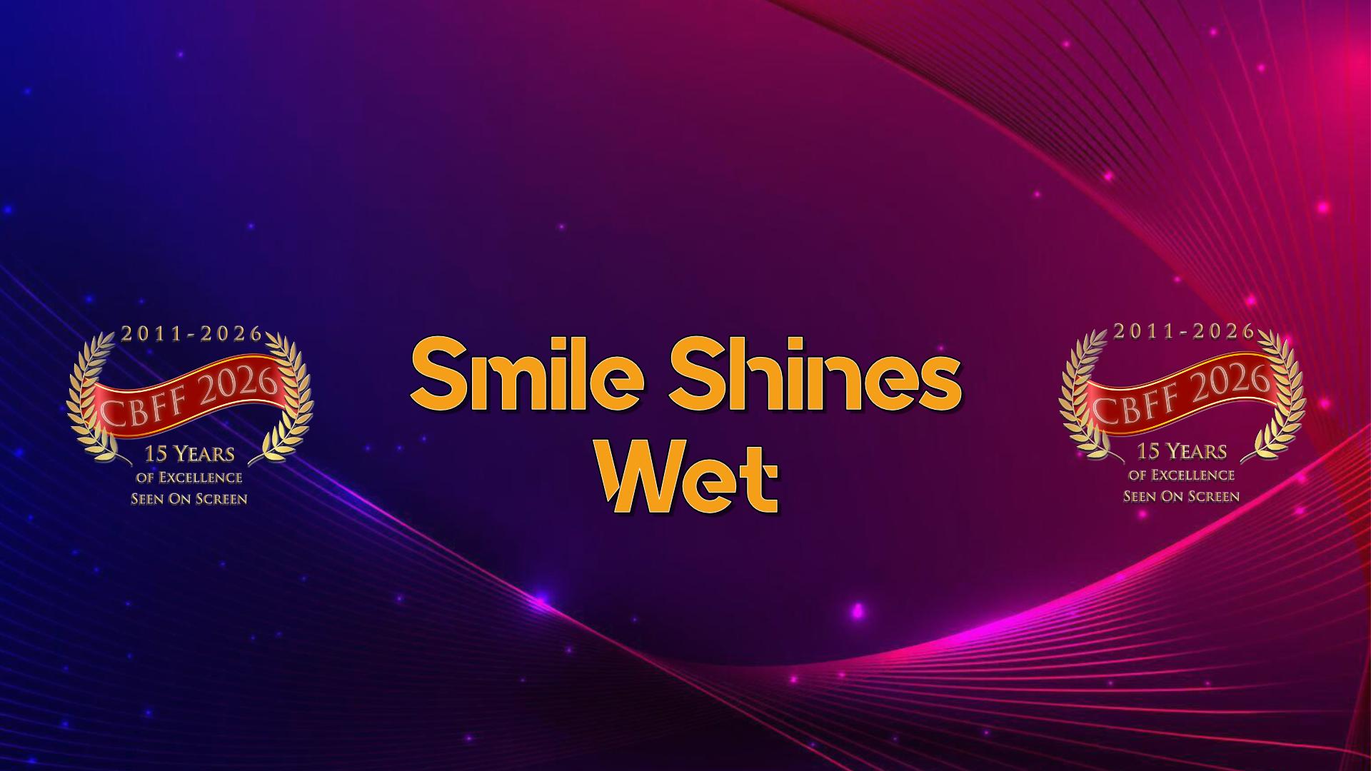 Gwên yn Disgleirio'n Wlyb