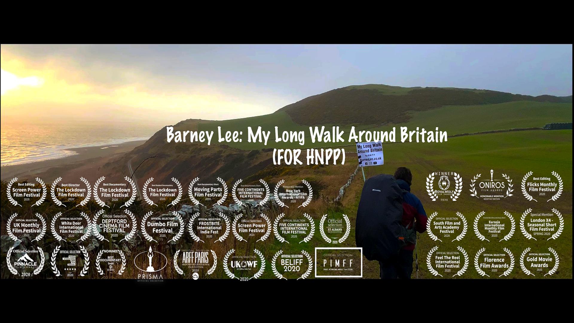 Barney Lee: My Long Walk Around Britain (For HNPP)