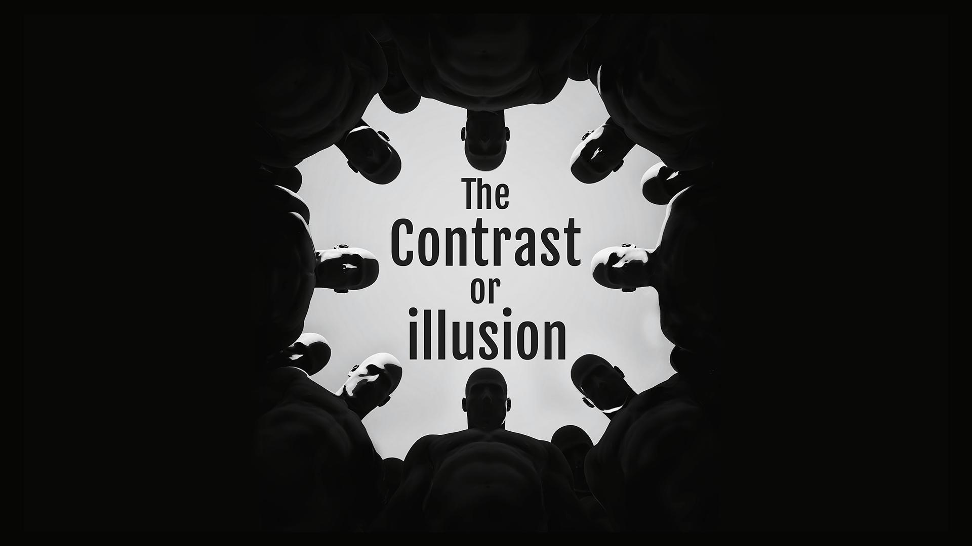 The Contrast or illusion